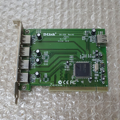 D-Link DU-520 5-Port Hi-Speed USB Schnittstellenkarte PCI