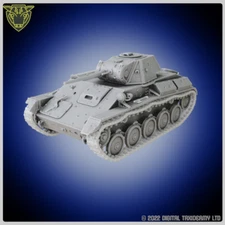 T-70 Russian Light Tank - WW2 Tabletop Gaming Model Bolt Action Flames of war