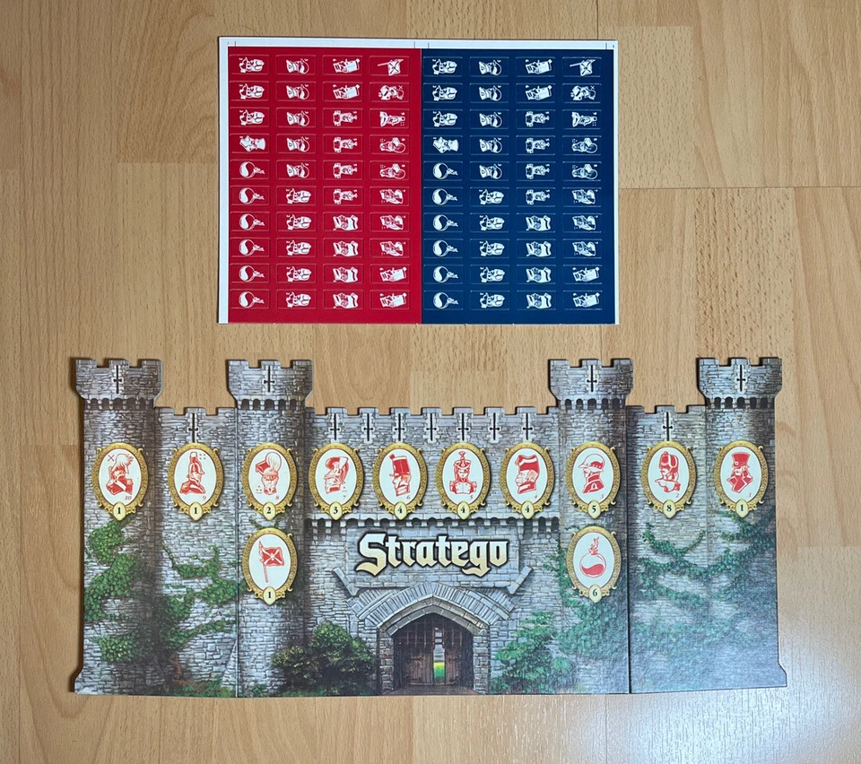 Stratego Spiel Spielmaterial Neu Strategie 1999 Jumbo 03498 Original - Bild 4 von 4