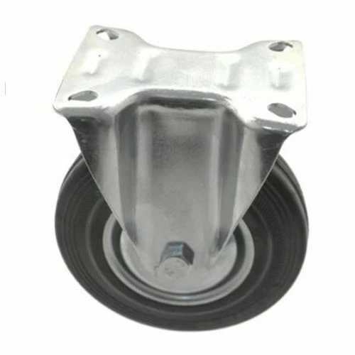 SET 4 RUOTE 2 RUOTE FISSE 2 PIROETTANTI GIREVOLI CARRELLO FRENO VARIE MISURE - Immagine 4 di 4