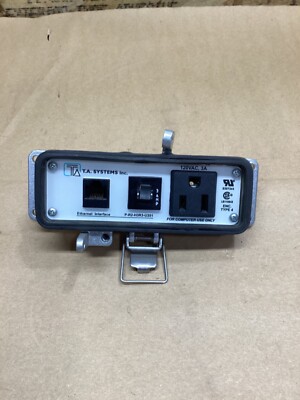 T.A.SYSTEMS P-R2-H3R3-U351 ETHERNET INTERFACE HOUSING #124L34