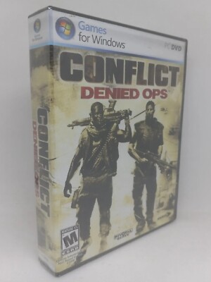 Conflict: Denied Ops PC Game * Windows 2000/XP/Vista * Brand New & Sealed