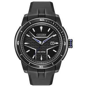 Citizen Eco-Drive Men's Date Calendar 44mm Marvel Black Panther Watch AW1615-05W - Click1Get2 Price Drop