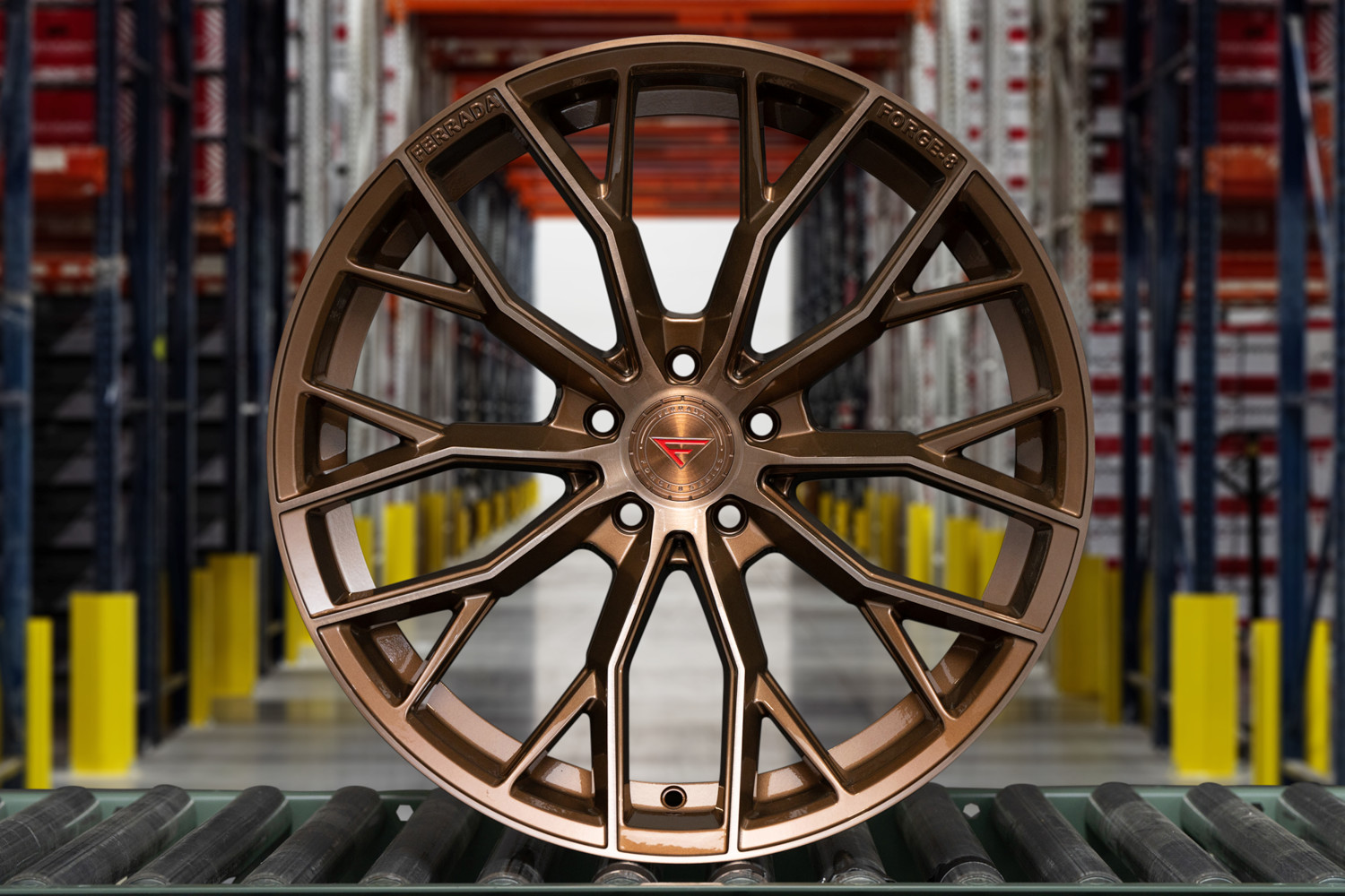 20'' Ferrada FR9 Brushed Cobe Staggered Concave Wheels For Audi R8 20x9 20x11