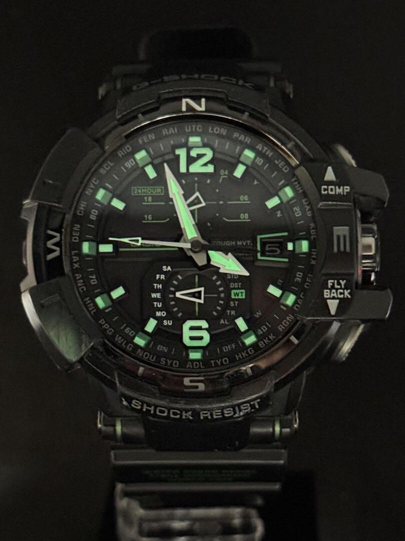 CASIO G-Shock GW-A1100-1A3JF Men's Tough Movement Solar Radio