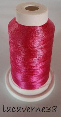 Bobine fil à coudre 1000m tout tissus Amann Belfil - Gris FUS340 vendue