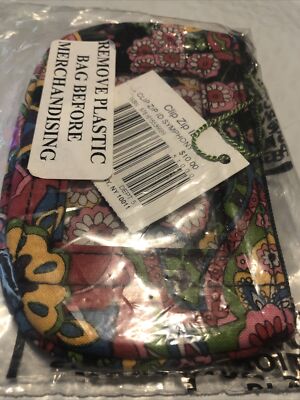 Vera Bradley Clip Zip ID SYMPHONY IN HUE NEW NWT