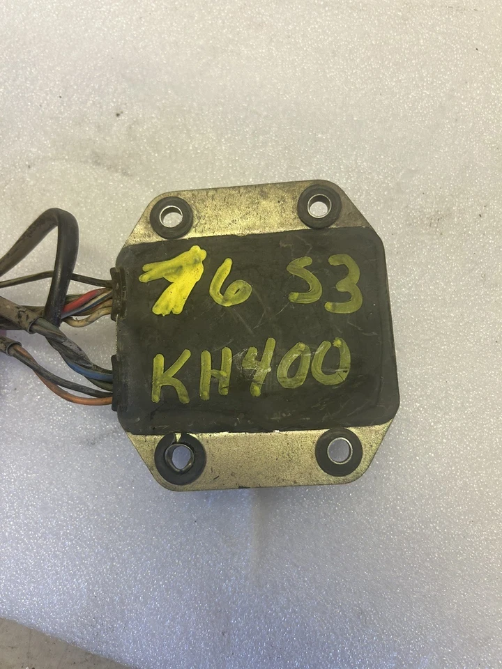 Kawasaki KH 400 S3 KH400 1974-1978 CDI encendedor encendedor ECU corredor OEM vintage Foto 3 de 3