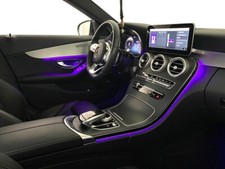 Mercedes W205 BKM Ambientebeleuchtung Kabelbaum 3 auf 64 Farben