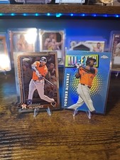 Jordan Alvarez Topps Chrome 2025 All Etch and Base Card Astros 267 CAE-14
