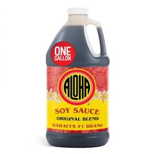 Aloha Shoyu - Original Blend Soy Sauce - Sweet Light Profile - 1 Gallon