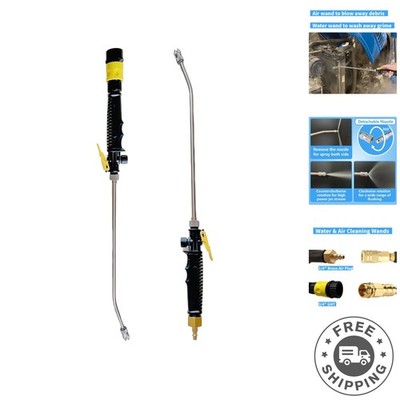 Lightweight Air & Water Cleaning Wands - Perfect for Heavy Duty Equipment Care