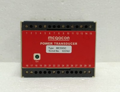 Megacon MC2W3C Bidirectional Active Power Transducer 75-0-750kW Dual 2X1-0-10mA