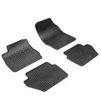 Gummi-FußMatten Ford Fiesta 2008-2017 Rigum Passgenau Auto Set