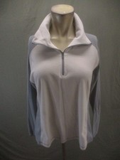 Columbia Size L Women Multicolor Fleece 1/2 Zip High Collar Outdoor PullOver 584