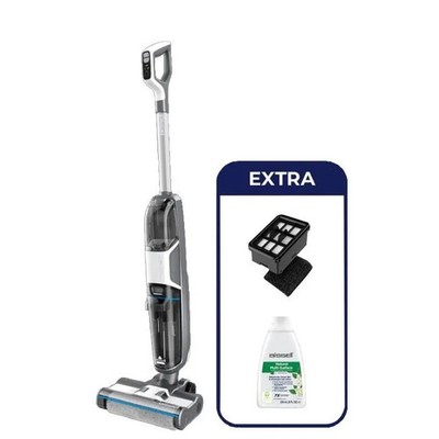 Bissell CrossWave HF3, Aspirapolvere Senza Fili, Aspira e Lava Insieme