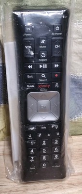 Xfinity Comcast XR5 RF Remote Control For Receivers & SetTop Boxes W/ Manual