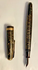 VINTAGE 1935 PARKER GOLDEN PEARL STANDARD SIZE VACUUMATIC DJ FOUNTAIN PEN 14K M — photo 2