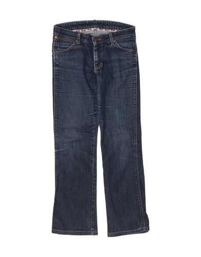 WRANGLER Womens Iris Bootcut Jeans W30 L29 Blue Cotton CA01 - Picture 1 of 4