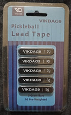 Pickleball Lead Tape 3g Weighted Strips 10 Pack Paddle Weight Bars
