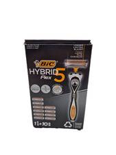 BIC Hybrid5 Flex Rasierer Herren Nassrasierer Wechselklingen Set.