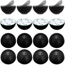 1.25" Silicone Hemisphere Bumpers Isolation Feet, 16Pack Non Skid Speaker