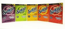 NEW! Sunkist ~ 6 Packets ~ Zero Sugar Free ~ Drink Mix ~ 5 Boxes