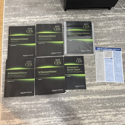 CFA level 3 2026, Kaplan Prep Books (all 4), Secret Sauce
