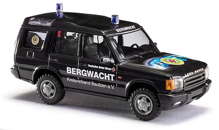 Busch 51919 - 1/87 Land Rover Discovery - Bergwacht Bautzen - New