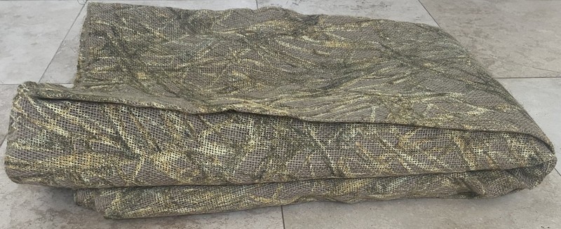 Hunting Blind Burlap, Bulk Camo Burlap 30'x 54" Mossy Oak Shadow Grass Blades
