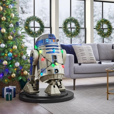 Star Wars R2D2 - 3.5 foot animated LED Home Depot - International Shipping