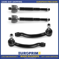 Front Inner Outer Tie Rod End Set For 2007-2013 Acura Mdx 2010-2013 Acura Zdx