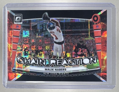 2025 Donruss Optic Malik Nabers Black Pandora (RAW)