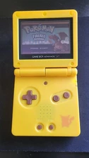 Nintendo Game Boy Advance SP - Pikachu Reshell 
