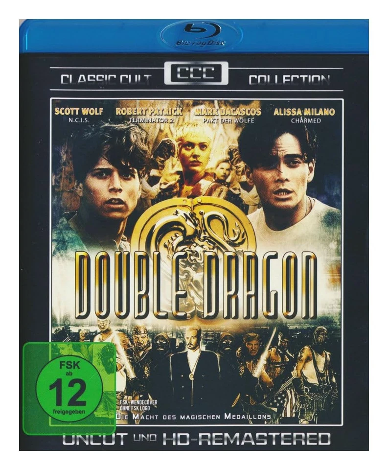 DOUBLE DRAGON - Blu-ray - Region FREE - Mark Dacascos, Alyssa Milano, Scott Wolf - Image 2 of 2