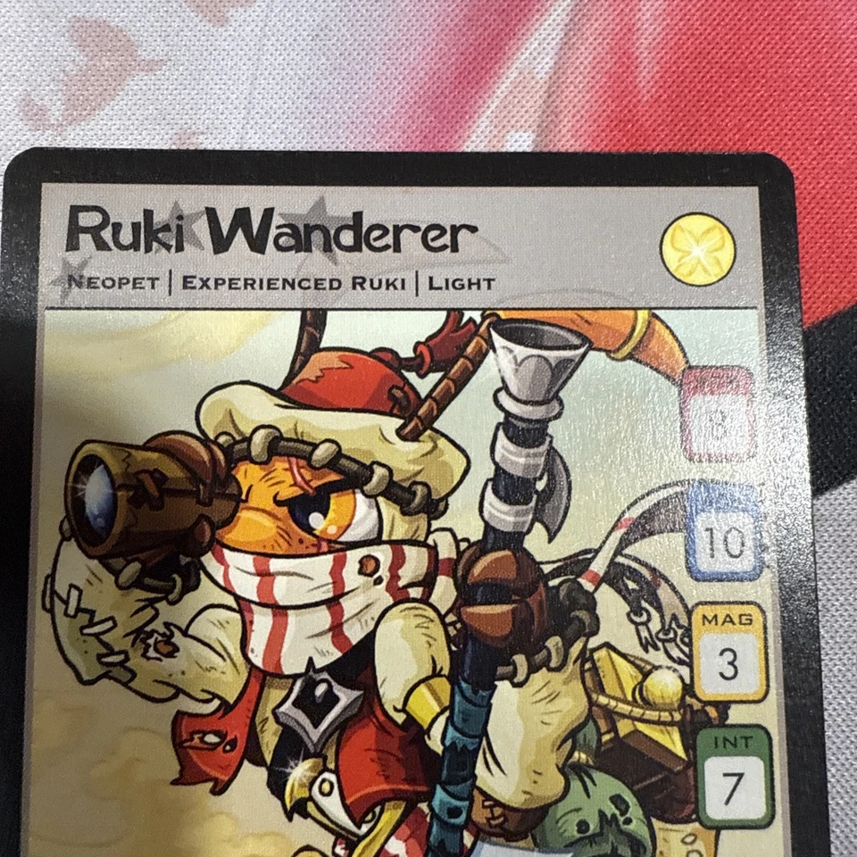 Neopets TCG Ruki Wanderer Lost Desert Release Promo Card, Card #P11 - Image 3 of 4
