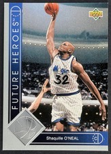 1993-94 Upper Deck Basketball Shaquille O'Neal Future Heroes #35