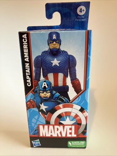 Hasbro Marvel Captain America Action Figure 24 Cm (9,5 Pollici) - Supereroe Con Accessori - Giocattolo Per Bambini