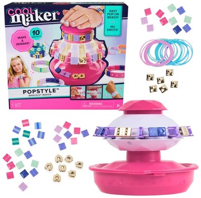 Cool Maker, PopStyle Bracelet Making Kit with 170 Beads, Make & Remake 10 (Pa...