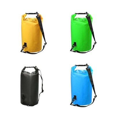 Dry Bag Wasserdichter Rolltop-Verschlusssack für Kajakfahren, Reisen,