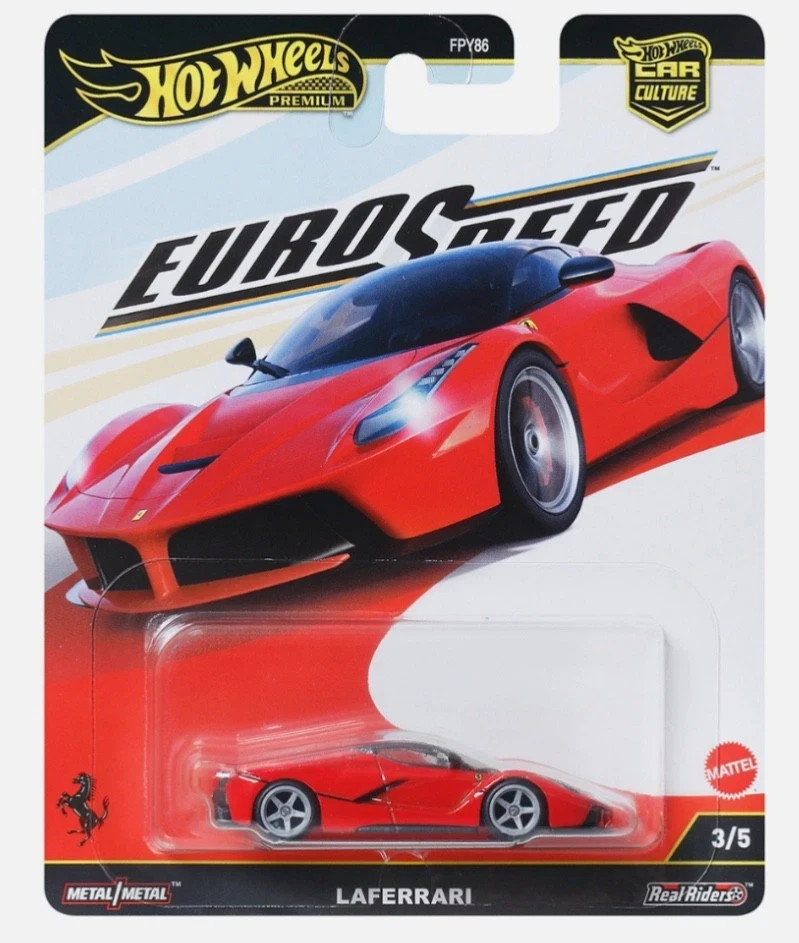Hot Wheels Ferrari LaFerrari Euro Speed FPY86-961 L 1/64 | eBay