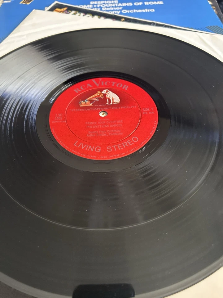 RCA SHADED DOG 1958 Rimsky-Korsakov Borodin POPS CAVIAR Fiedler LSC-2202 - Image 4 of 4