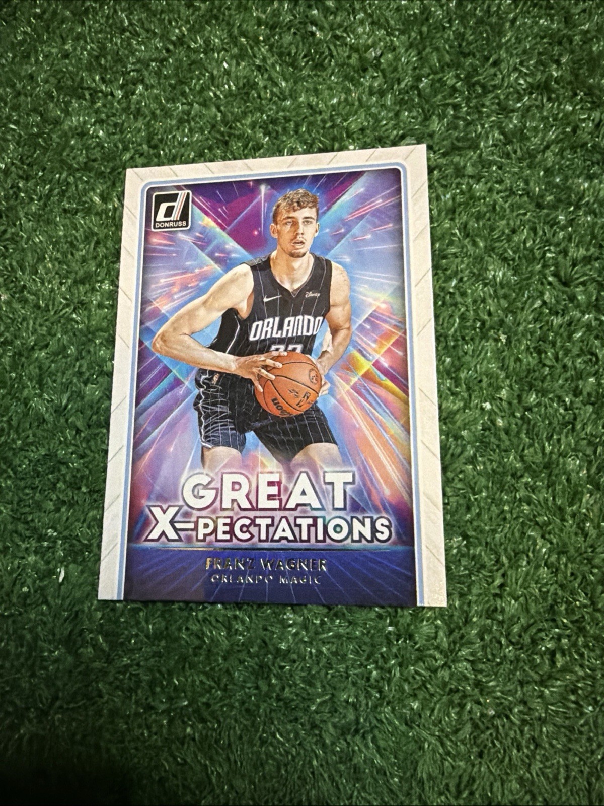Franz Wagner 2021-22 Donruss Great X-Pectations Rookie Card #12 Orlando Magic AM