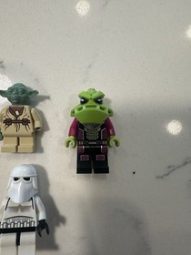 HUGE LEGO STAR WARS 2002 LOT YODA ROTTA THE HUT DARTH VADER STORMTROOPERS BLAST