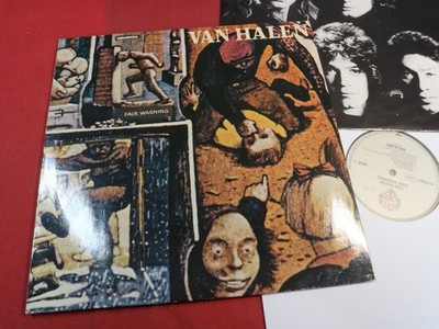 Van Halen  FAIR WARNING  -  LP Warner WB 56899 Germany 1981 sehr gut