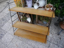 String Regal 3 Bretter 70 cm / 2 Leitern 72 cm