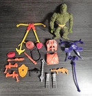Vintage Masters Of The Universe Accessories 20 Piece Lot + Moss Man Figure