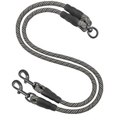 Dog Leash Coupler Extension Rope Dual Lead Splitter for Small  Medium Dogs NEW