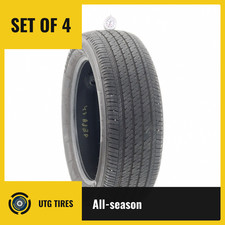 Set Of 4 Used 20555r17 Firestone Ft140 91v - 7.5-8.532