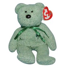 Ty Beanie Baby Shamrock - MWMT Bear Irish 2000 St Patricks